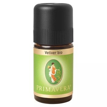 Vetiver bio ätherisches Öl von Primavera in der Schweiz kaufen