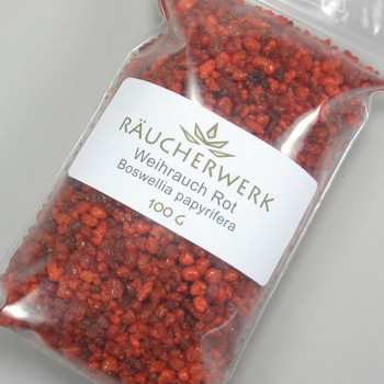 Roter Weihrauch zum Räuchern