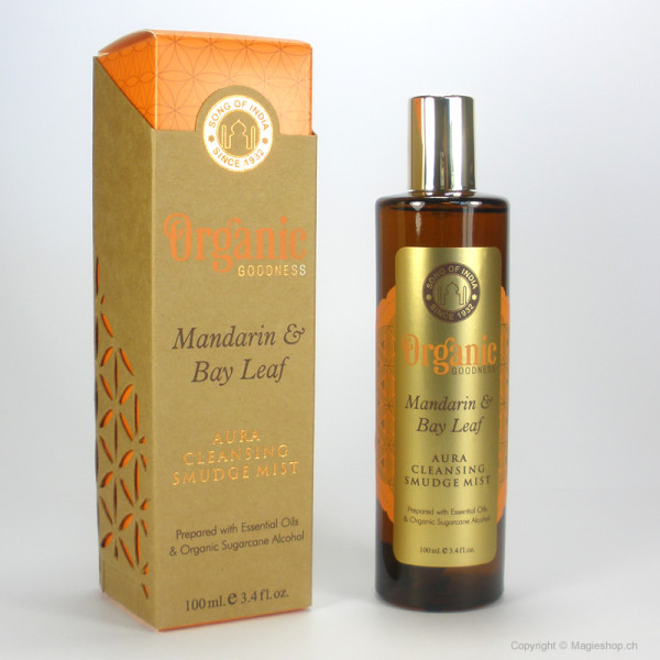 Auraspray aus Mandarine und Lorbeer