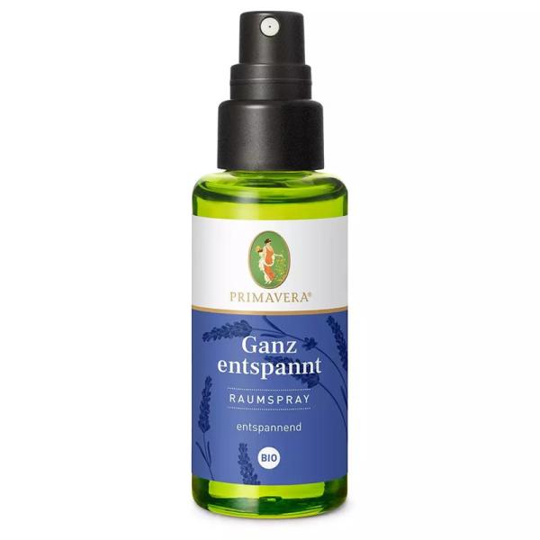 Ganz entspannt bio Raumspray von Primavera