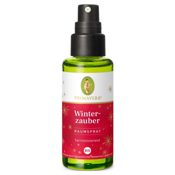 Winterzauber bio Raumspray von Primavera in der Schweiz kaufen