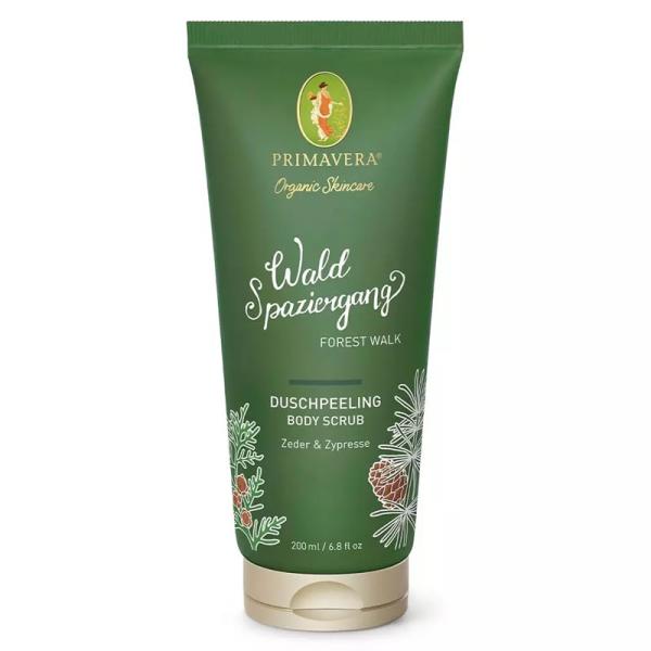 Waldspaziergang Duschpeeling bio Duschmittel von Primavera